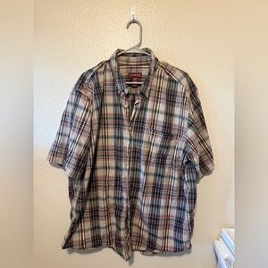 Covington Men's Plaid Short Sleeve Shirt
